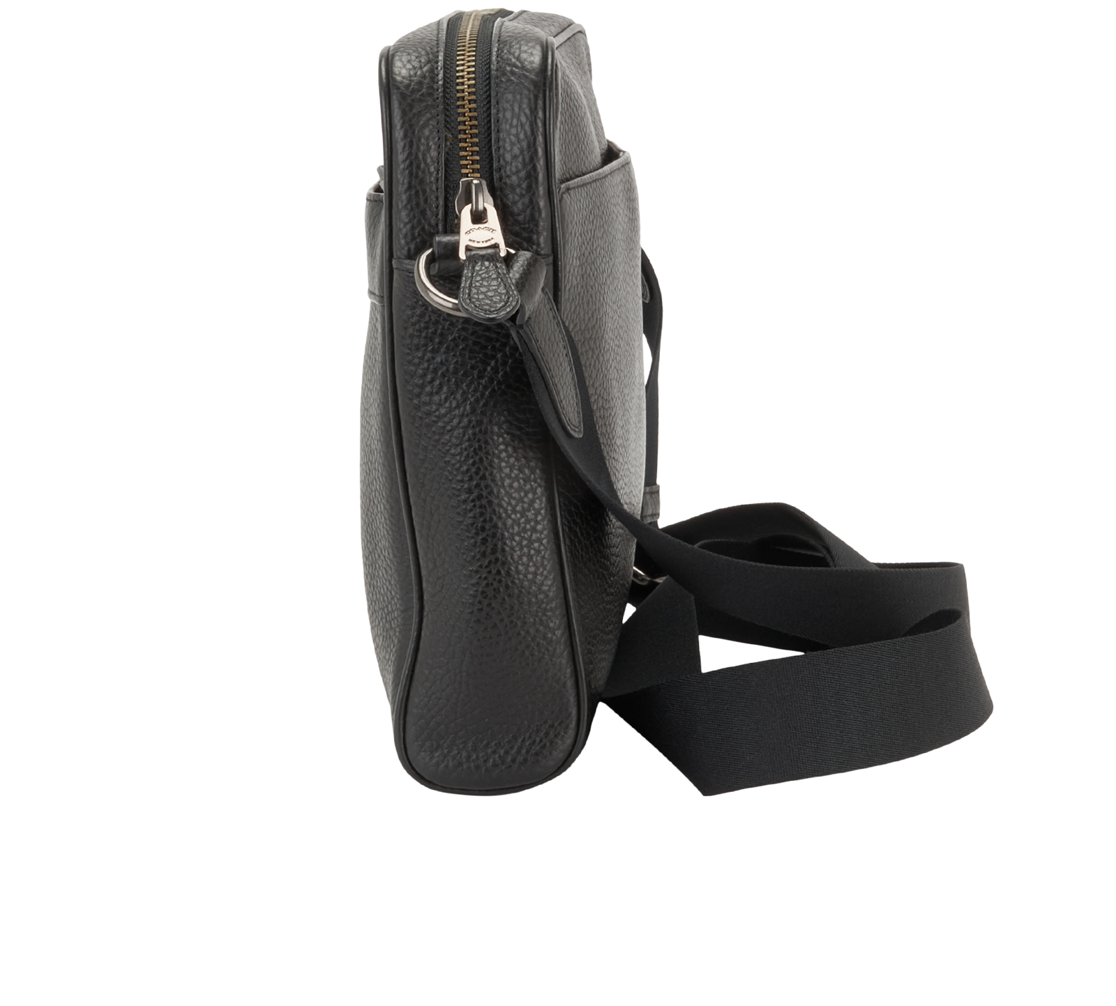 Classic Messenger, &pound;150, Handbags, Black, Leather, Bottom view